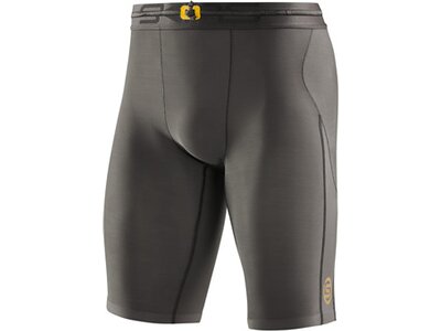 SKINS Herren Tight Laufshorts S5 Grau