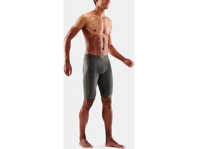 SKINS Herren Tight Laufshorts S5 Grau