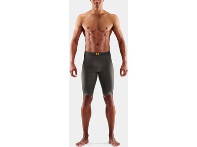 SKINS Herren Tight Laufshorts S5 Grau