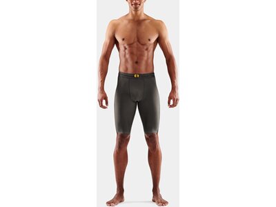 SKINS Herren Tight Laufshorts S5 Grau