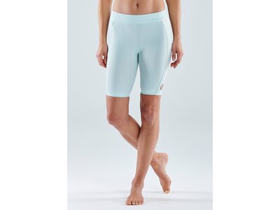 SKINS Damen Tight Kompressionshose S5 Half Tights Grün