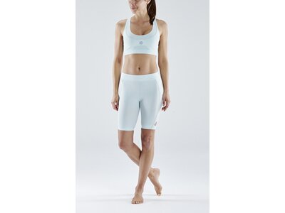SKINS Damen Tight Kompressionshose S5 Half Tights Grün