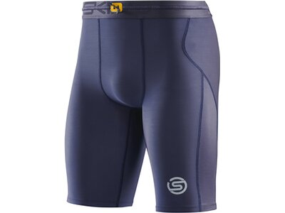 SKINS Herren Tight Laufshorts S3 Blau