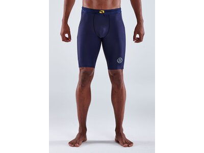 SKINS Herren Tight Laufshorts S3 Blau