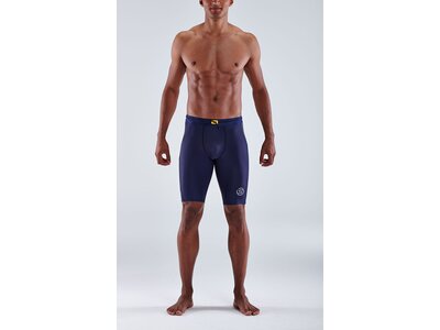 SKINS Herren Tight Laufshorts S3 Blau