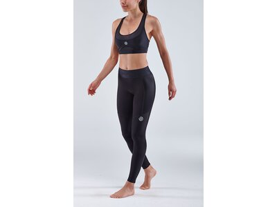 SKINS Damen Tight Kompressionshose S3 Thermal Long Tight Schwarz