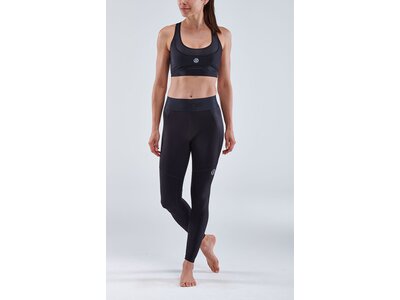 SKINS Damen Tight Kompressionshose S3 Thermal Long Tight Schwarz