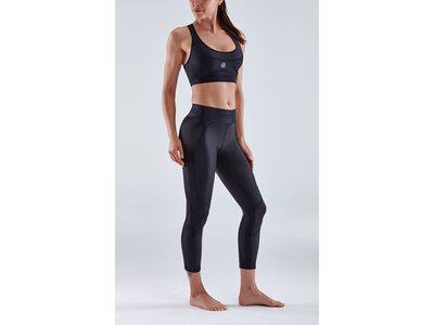 SKINS Damen Tight 7/8-Lauftights S3 Schwarz