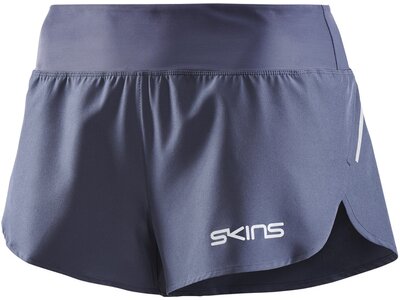 SKINS Damen Shorts Laufshort S3 Run Shorts Grün