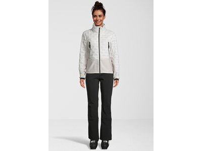 RH+ Damen Funktionsjacke Isolationsjacke 5 Elements Hybrid Bomber Grau