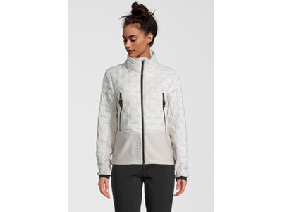 RH+ Damen Funktionsjacke Isolationsjacke 5 Elements Hybrid Bomber Grau