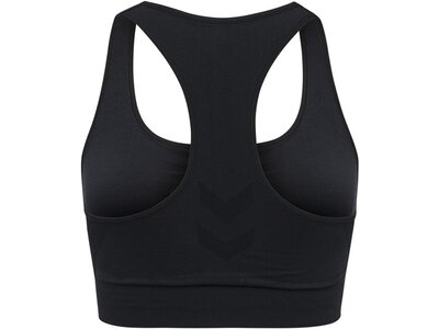 HUMMEL Damen BH hmlTIF SEAMLESS SPORTS TOP Schwarz