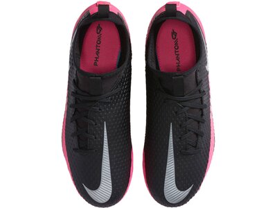 NIKE Jungen Fußballschuhe Rasen, Kunstrasen "Junior Phantom GT Academy DF FG/MG" Schwarz