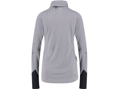 ON Damen Laufshirt "Weather" Langarm Grau