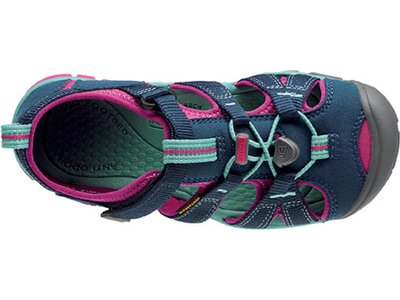 KEEN Mädchen Outdoor Sandalen "Seacamp II CNX" Grau