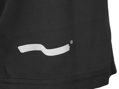TAO Lockere Damen Laufshort aus dem Meer | Nachhaltig & fair KIKE Schwarz