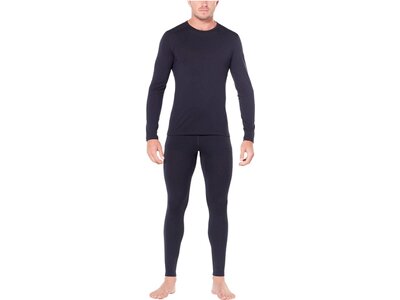 ICEBREAKER Herren Funktionsshirt "Mens 200 Oasis LS Crewe" Langarm Schwarz