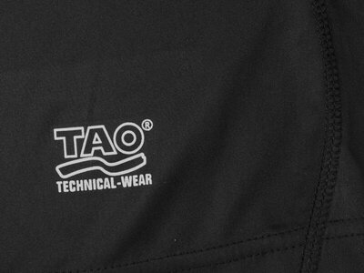 TAO Lockere Damen Laufshort aus dem Meer | Nachhaltig & fair KIKE Schwarz