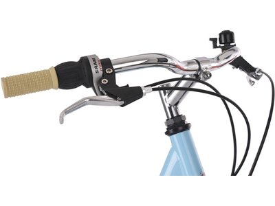 KS CYCLING Damenfahrrad Cityrad 6-Gänge Toskana 28 Zoll Grau
