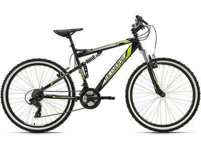 KS CYCLING MTB-Hardtail Mountainbike Fully 26 Zoll Scrawler Grau