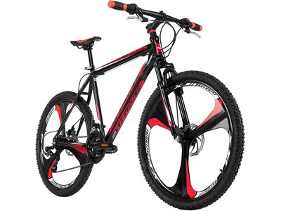 KS CYCLING MTB-Hardtail Mountainbike Hardtail 26 Zoll Sharp Rot