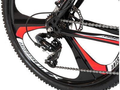 KS CYCLING MTB-Hardtail Mountainbike Hardtail 26 Zoll Sharp Rot
