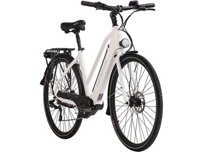 ADORE E-Bike Alu E-Citybike Damen Hollandia Mantova 28'' E-Bike wei? 7?G?nge Weiß