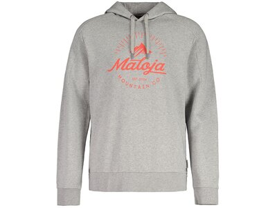 MALOJA Herren Kapuzensweat SoffrancoM. Silber