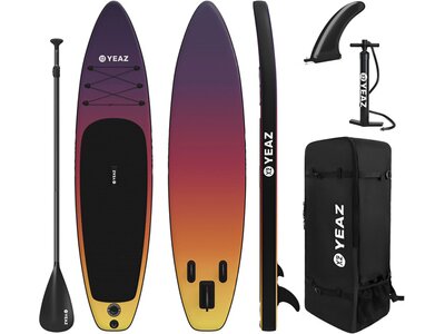 YEAZ Paddle SUNSET BEACH - EXOTRACE - SET Schwarz