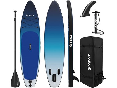 YEAZ Paddle OCEAN BEACH - EXOTRACE - SET Schwarz