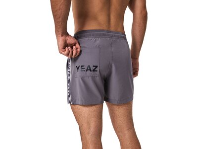 YEAZ Herren Badeshorts SEABEAT Grau