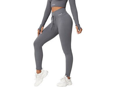 YEAZ Damen Tight RUNWAY Grau