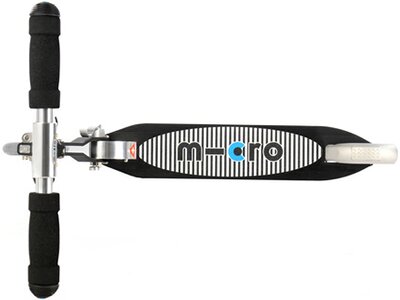 MICRO Kinder Scooter/Kickboard sprite special edition schwarz - Streifen Schwarz