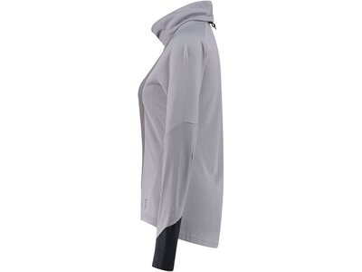 ON Damen Laufshirt "Weather" Langarm Grau