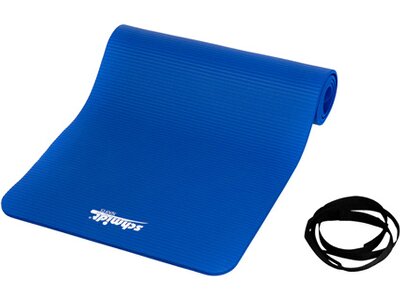 DEUSER Fitness-Matte (NBR) - blau Blau