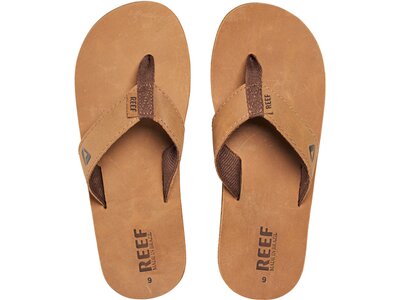 REEF Herren Zehensandalen "Leather Smoothy" Braun