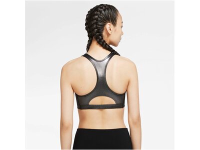 NIKE Damen Sport-BH "Swoosh Icon Clash" Grau