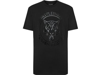 PLEIN SPORT Herren Shirt CARBON TIGER Schwarz