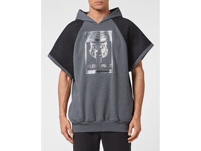 PLEIN SPORT Herren Kapuzensweat TIGER Grau