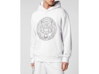 PLEIN SPORT Herren Kapuzensweat TIGER Grau
