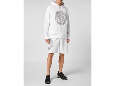 PLEIN SPORT Herren Kapuzensweat TIGER Grau
