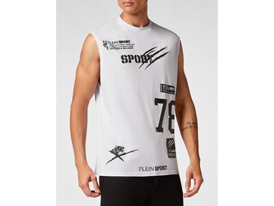 PLEIN SPORT Herren Shirt MULTILOGO Grau
