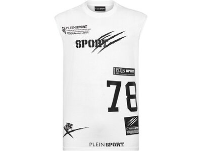 PLEIN SPORT Herren Shirt MULTILOGO Grau