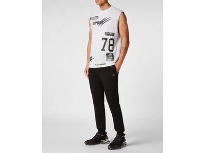PLEIN SPORT Herren Shirt MULTILOGO Grau
