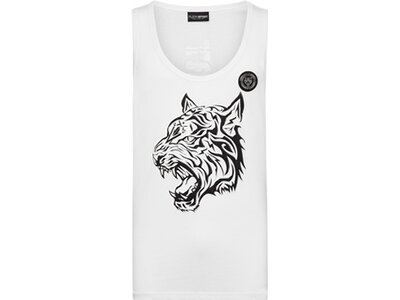 PLEIN SPORT Herren Shirt TIGER Weiß