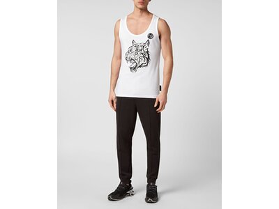 PLEIN SPORT Herren Shirt TIGER Weiß