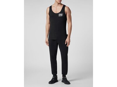 PLEIN SPORT Herren Shirt M Tanktop Schwarz