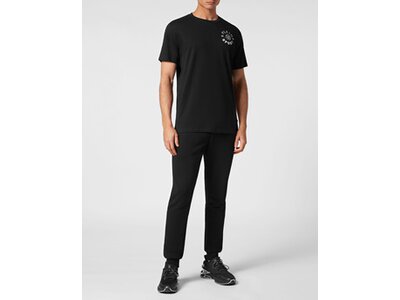 PLEIN SPORT Herren Shirt T-Shirt Schwarz