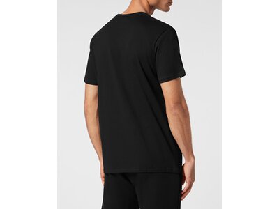 PLEIN SPORT Herren Shirt T-Shirt Schwarz