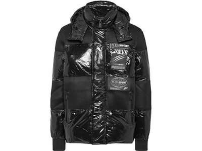 PLEIN SPORT Herren Jacke GLOBAL EXPRESS EDITION Schwarz